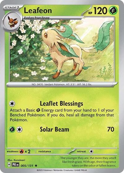 Leafeon, SV: Prismatic Evolutions