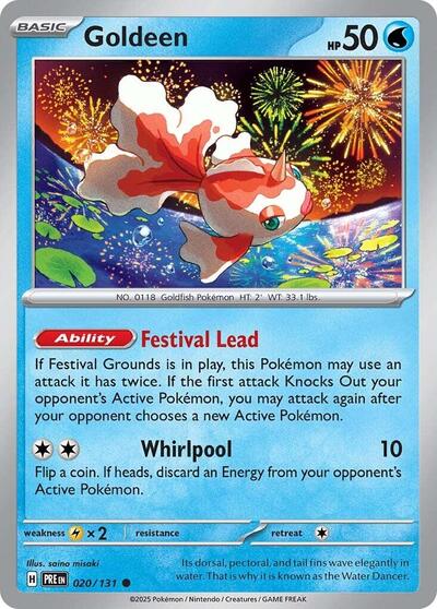 Goldeen, SV: Prismatic Evolutions
