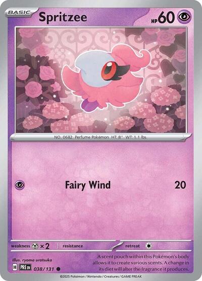 Spritzee, SV: Prismatic Evolutions