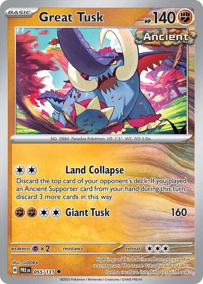 Great Tusk, SV: Prismatic Evolutions
