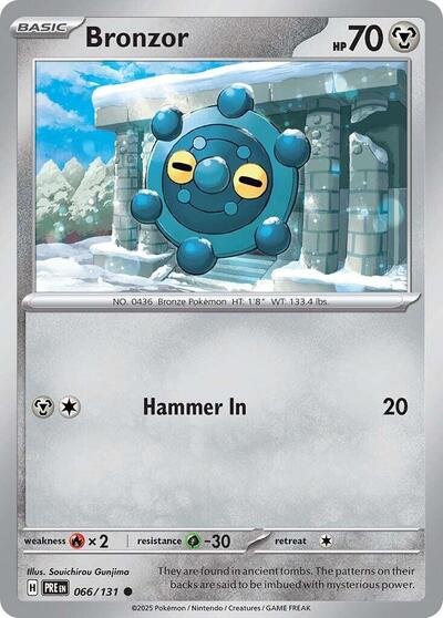 Bronzor, SV: Prismatic Evolutions