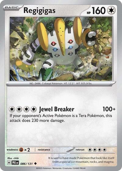 Regigigas, SV: Prismatic Evolutions