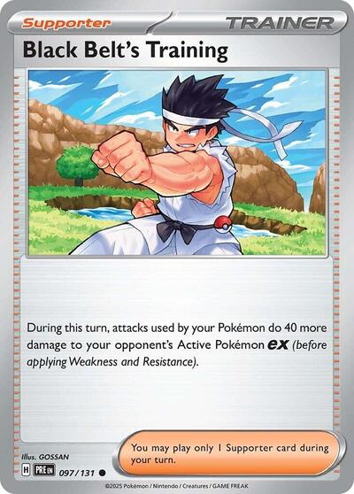 Black Belt's Training, SV: Prismatic Evolutions