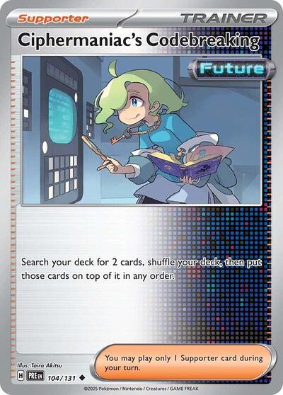 Ciphermaniac's Codebreaking, SV: Prismatic Evolutions