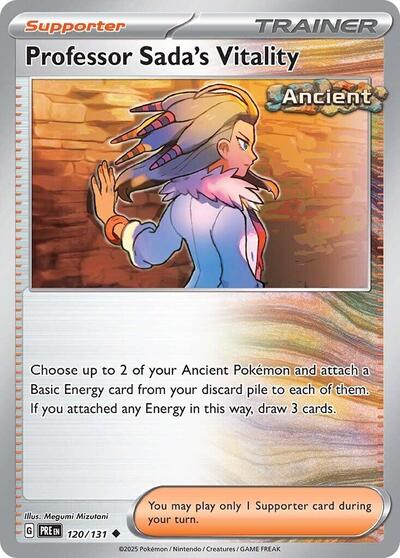 Professor Sada's Vitality, SV: Prismatic Evolutions