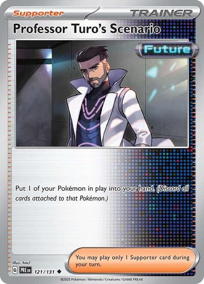 Professor Turo's Scenario, SV: Prismatic Evolutions