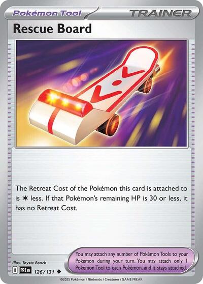 Rescue Board, SV: Prismatic Evolutions