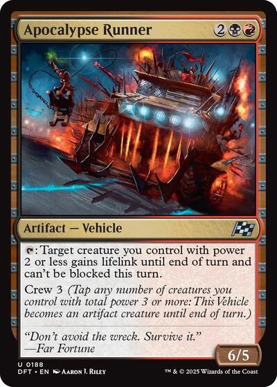 Apocalypse Runner, Aetherdrift