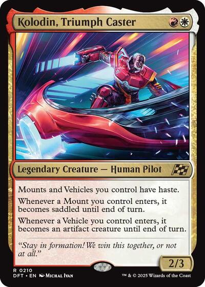 Kolodin, Triumph Caster, Aetherdrift