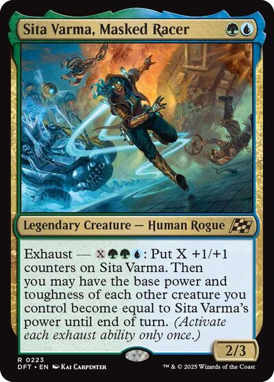 Sita Varma, Masked Racer, Aetherdrift