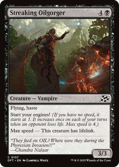Streaking Oilgorger, Aetherdrift
