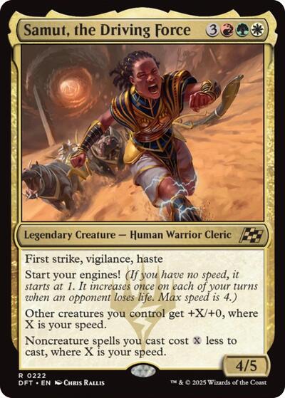Samut, the Driving Force, Aetherdrift