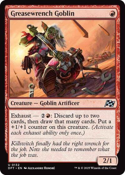 Greasewrench Goblin, Aetherdrift
