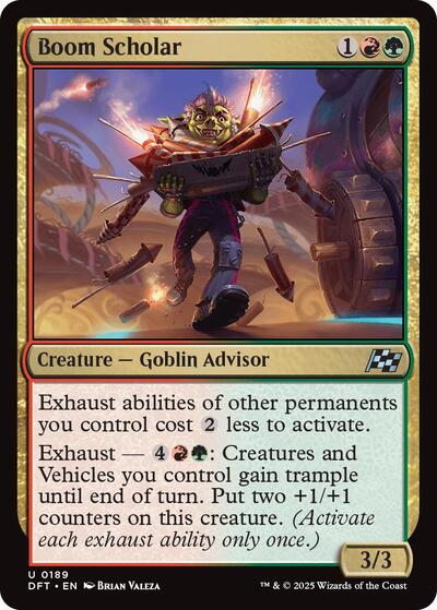 Boom Scholar, Aetherdrift