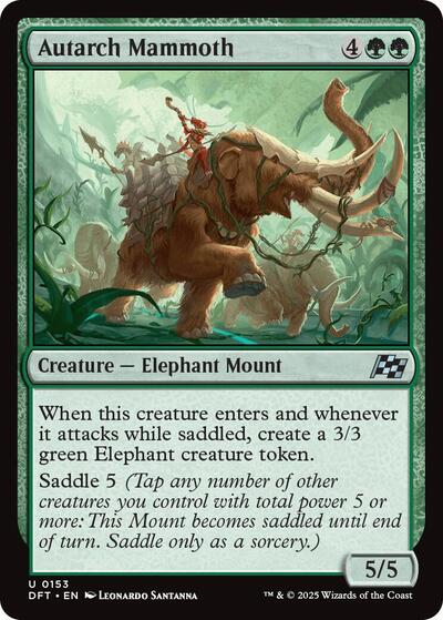 Autarch Mammoth, Aetherdrift