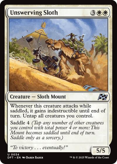 Unswerving Sloth, Aetherdrift