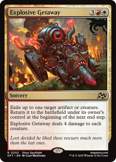 Explosive Getaway, Aetherdrift