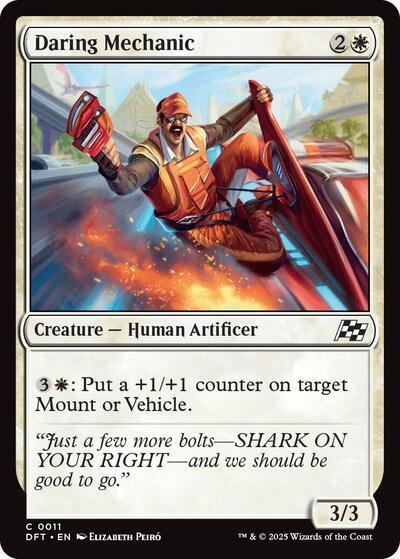 Daring Mechanic, Aetherdrift