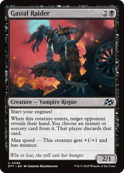 Gastal Raider, Aetherdrift
