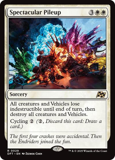 Spectacular Pileup, Aetherdrift