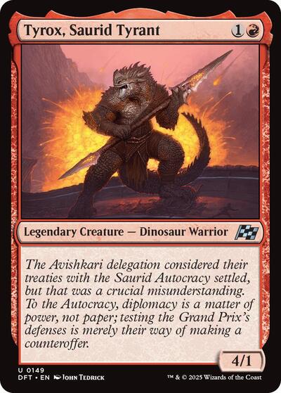 Tyrox, Saurid Tyrant, Aetherdrift