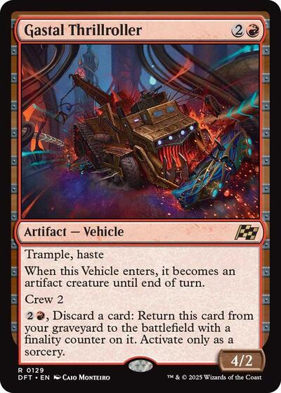 Gastal Thrillroller, Aetherdrift