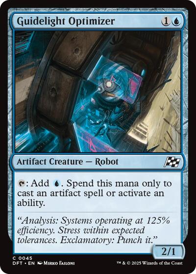 Guidelight Optimizer, Aetherdrift