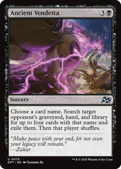Ancient Vendetta, Aetherdrift
