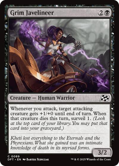 Grim Javelineer, Aetherdrift
