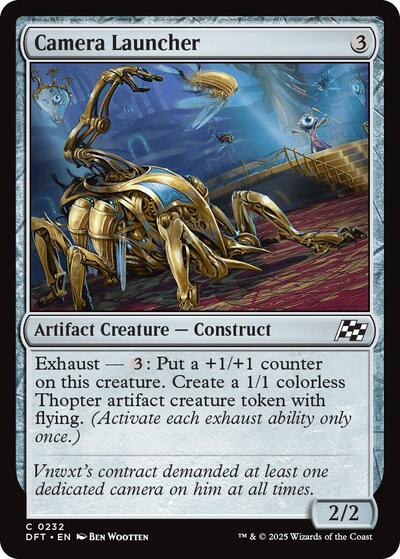 Camera Launcher, Aetherdrift