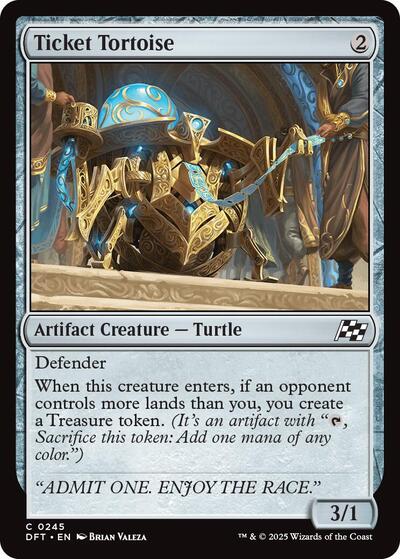 Ticket Tortoise, Aetherdrift