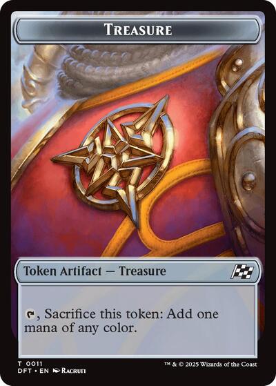 Treasure // Pilot Double-Sided Token, Aetherdrift