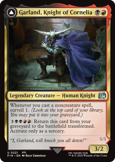Garland, Knight of Cornelia, FINAL FANTASY