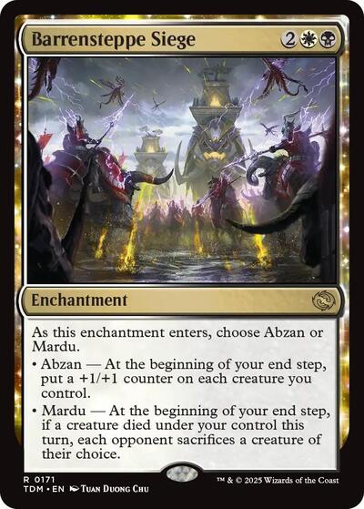 Barrensteppe Siege, Tarkir: Dragonstorm