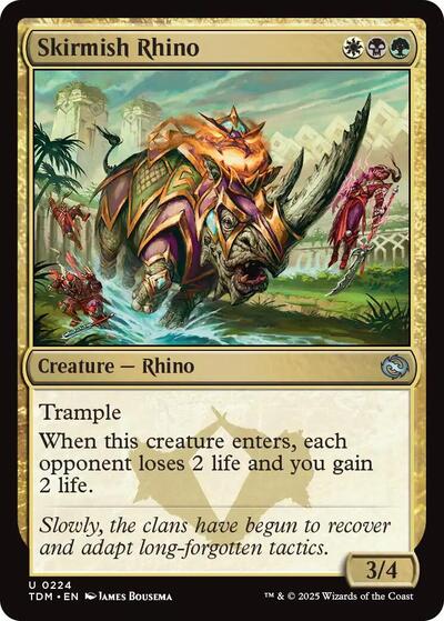 Skirmish Rhino, Tarkir: Dragonstorm