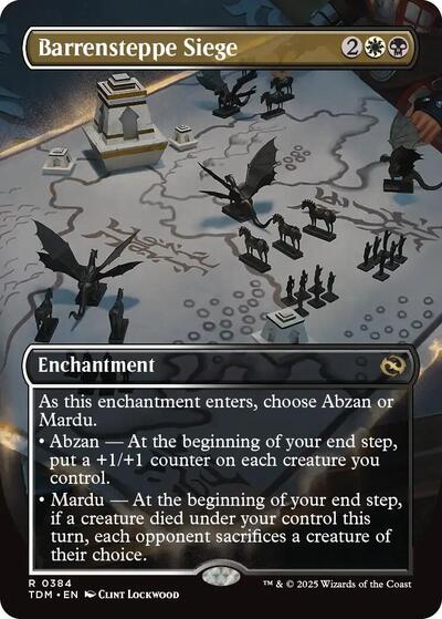 Barrensteppe Siege (Borderless), Tarkir: Dragonstorm