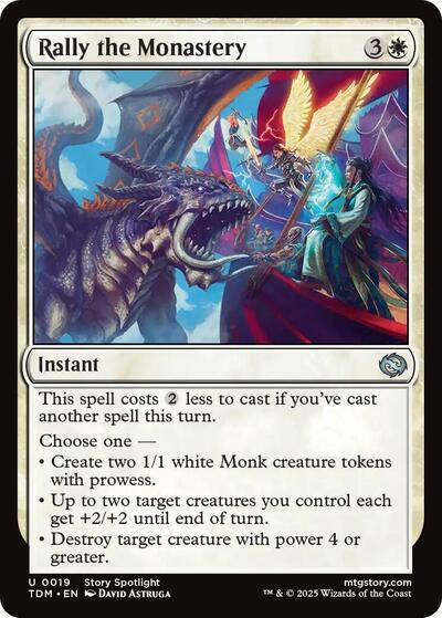 Rally the Monastery, Tarkir: Dragonstorm