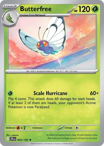 Butterfree, SV09: Journey Together