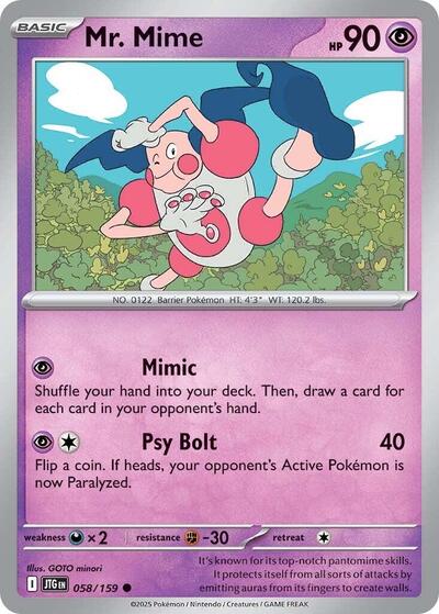 Mr. Mime, SV09: Journey Together