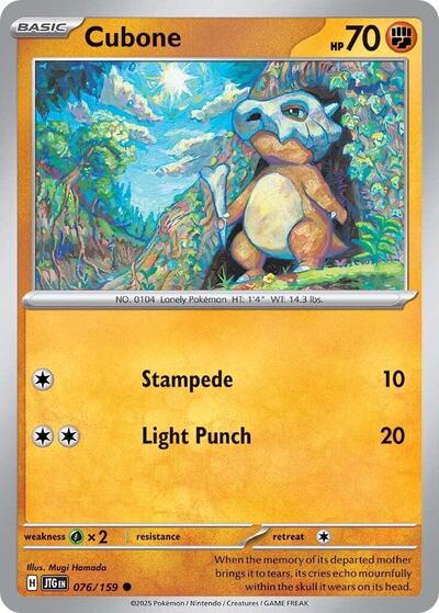 Cubone, SV09: Journey Together