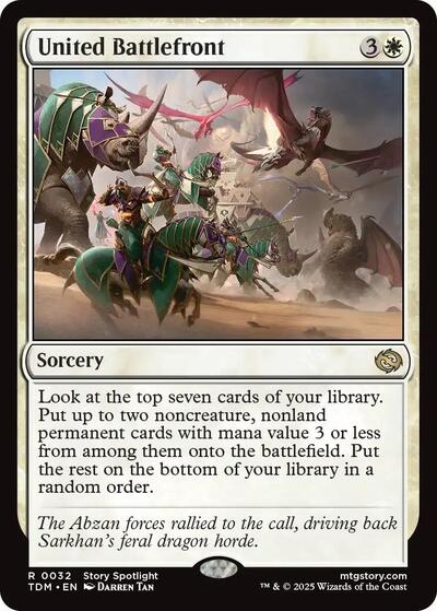 United Battlefront, Tarkir: Dragonstorm