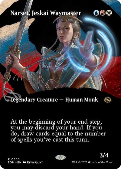 Narset, Jeskai Waymaster (Borderless), Tarkir: Dragonstorm