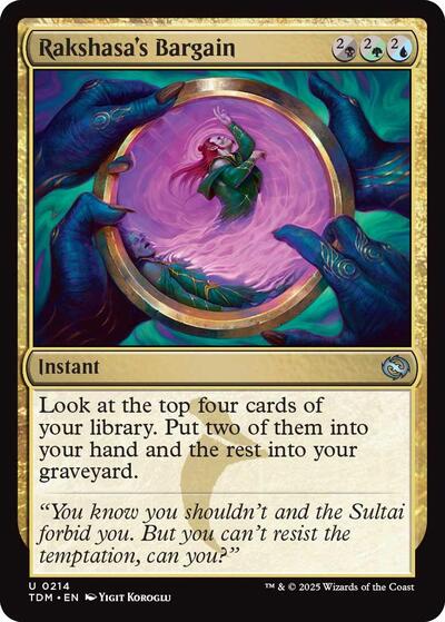 Rakshasa's Bargain, Tarkir: Dragonstorm