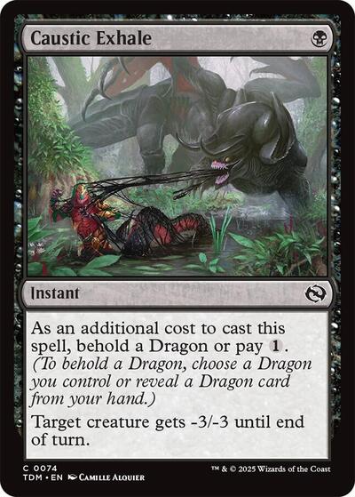Caustic Exhale, Tarkir: Dragonstorm