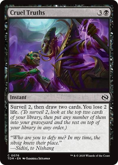 Cruel Truths, Tarkir: Dragonstorm