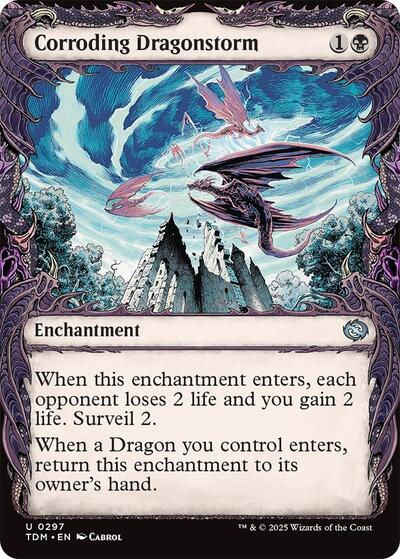 Corroding Dragonstorm (Showcase), Tarkir: Dragonstorm