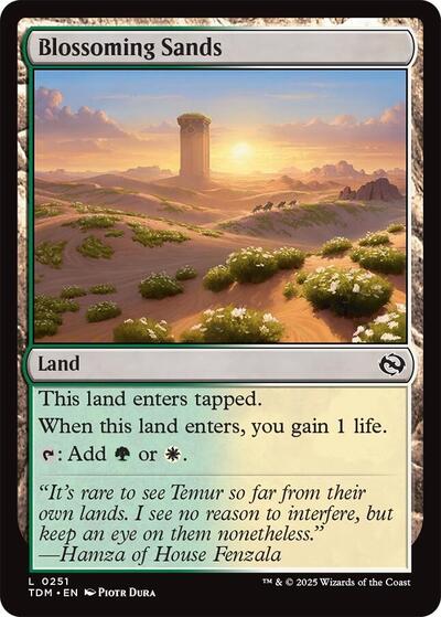 Blossoming Sands, Tarkir: Dragonstorm
