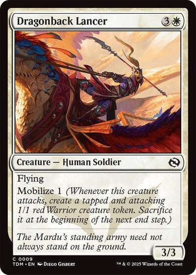 Dragonback Lancer, Tarkir: Dragonstorm