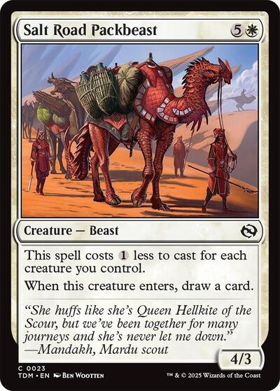 Salt Road Packbeast, Tarkir: Dragonstorm
