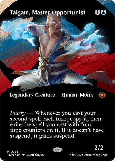 Taigam, Master Opportunist (Borderless), Tarkir: Dragonstorm